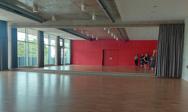 Ansicht Gymnastikraum BBGZ © Dunja Schneider
