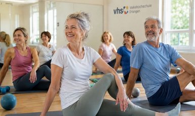 Foto eines Bewegungskurses - KI generiert