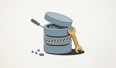 Illustration für Reparatur einer Datenbank von KI generiert
